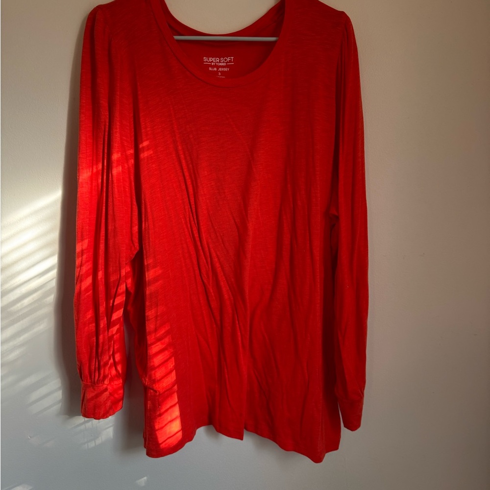Orange Women's Top